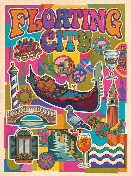 Floating City Venice (150 Color Diamond Painting)