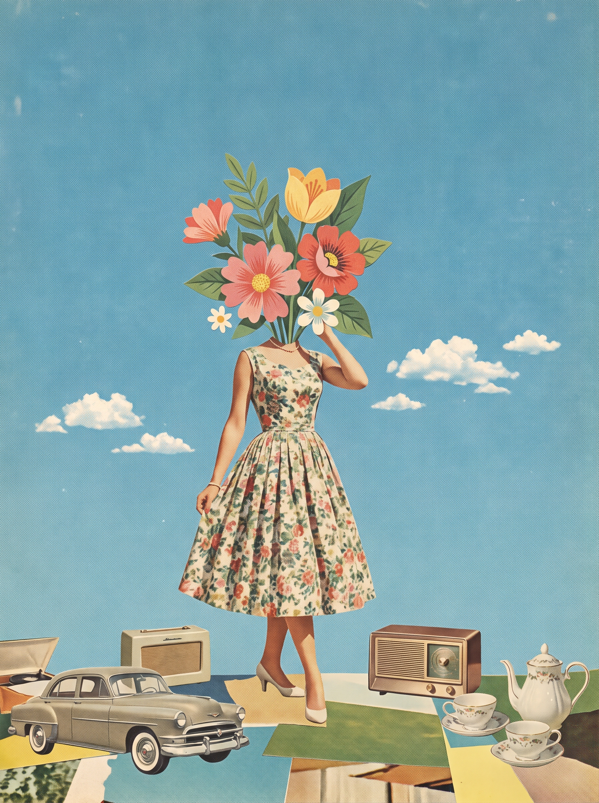 Flower Head Sundress