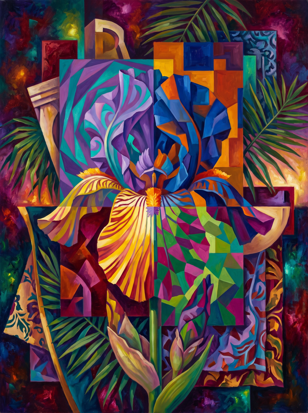 Fractured Iris Facets