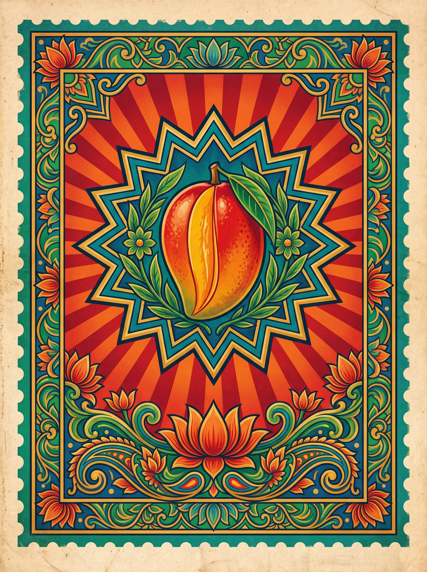 Golden Mango Emblem