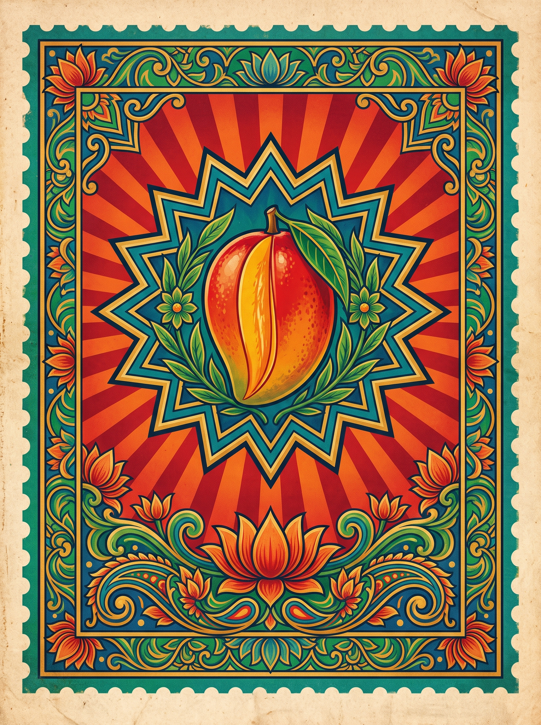 Golden Mango Emblem