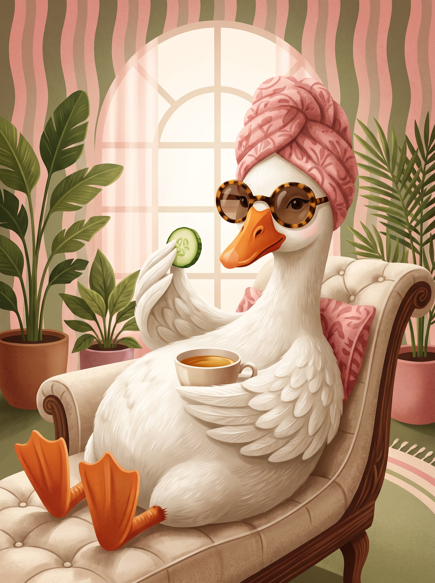 Goose Cucumber Spa Day