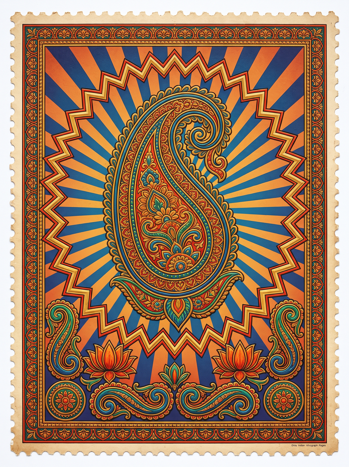 Grand Paisley Emblem
