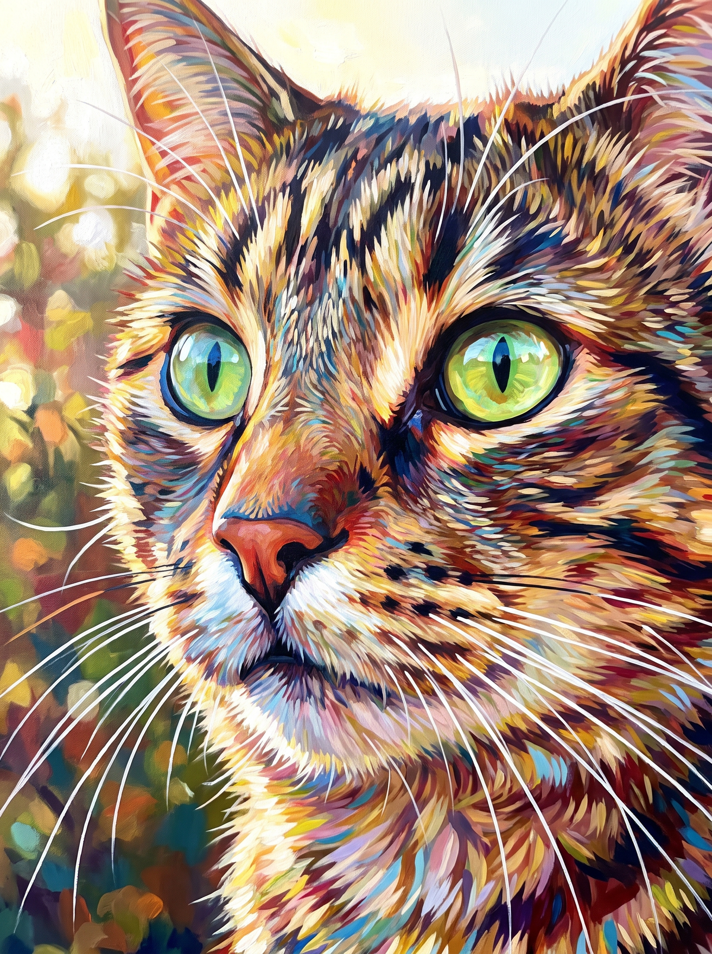 Green Eyed Tabby