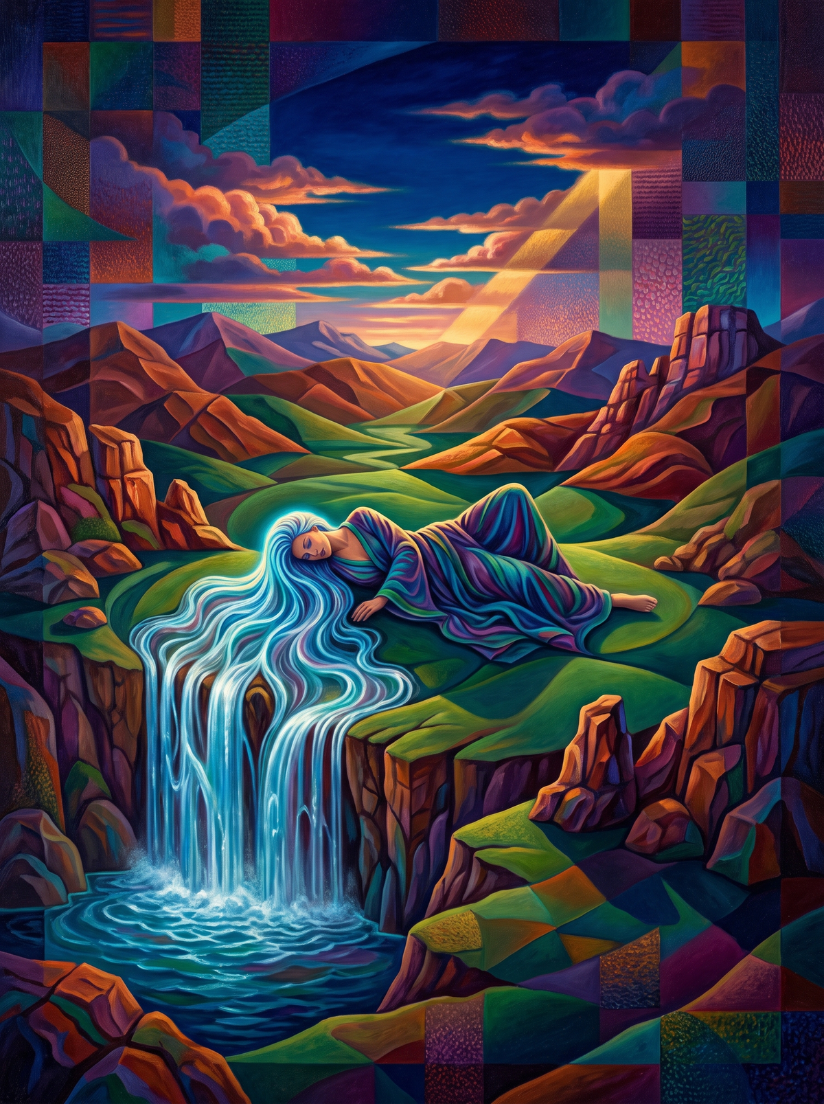 Hair Waterfall Valley Sleeper