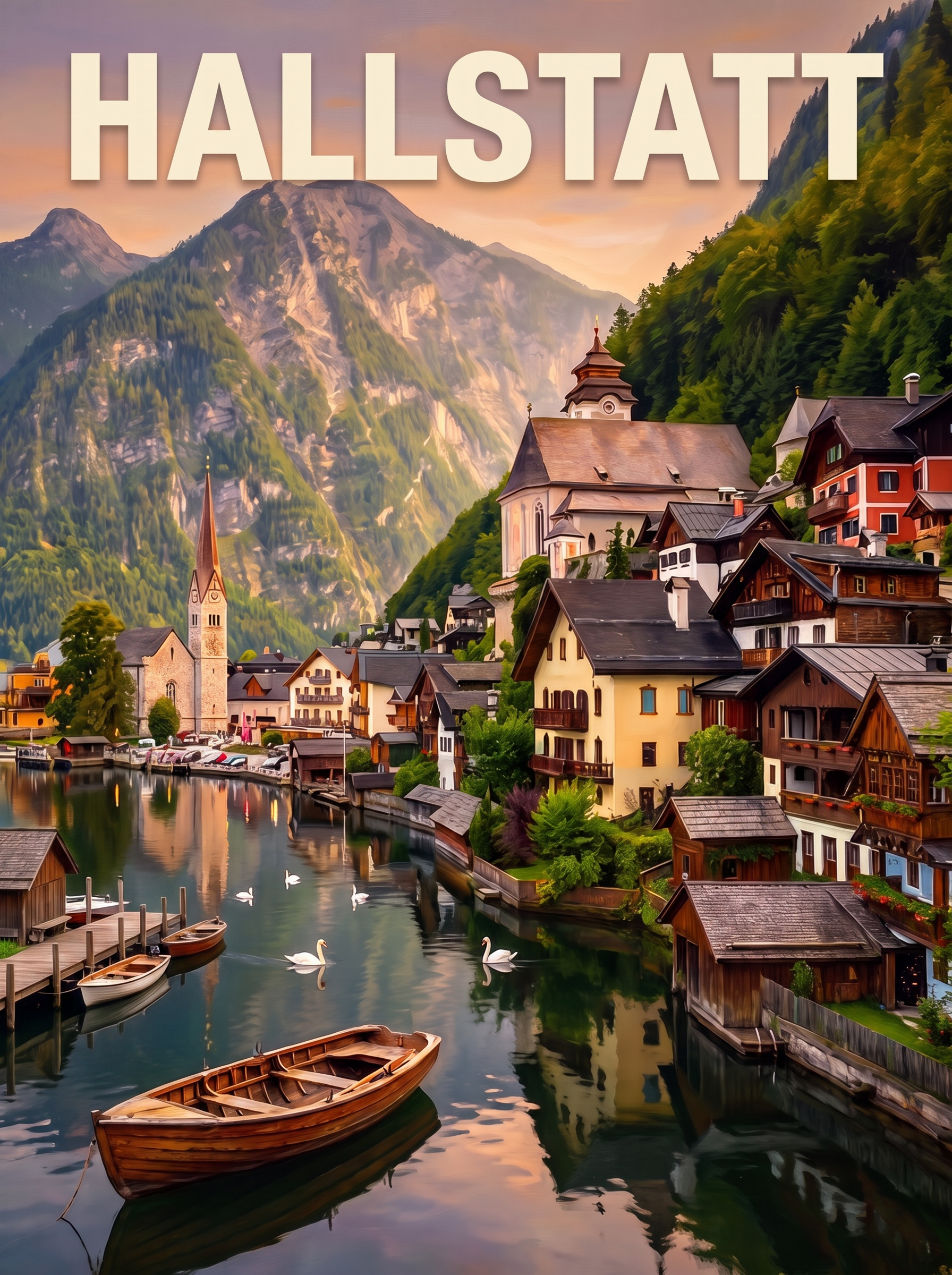 Hallstatt Lake Village