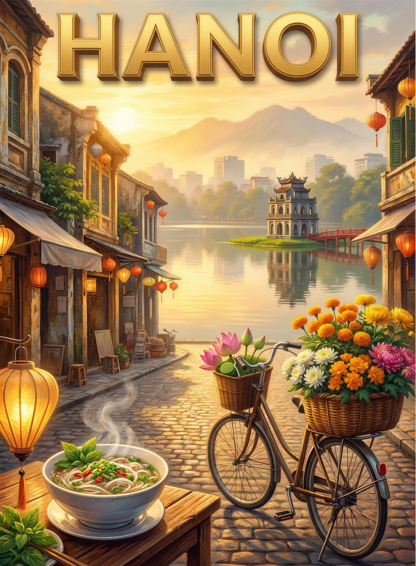 Hanoi Old Quarter Pho