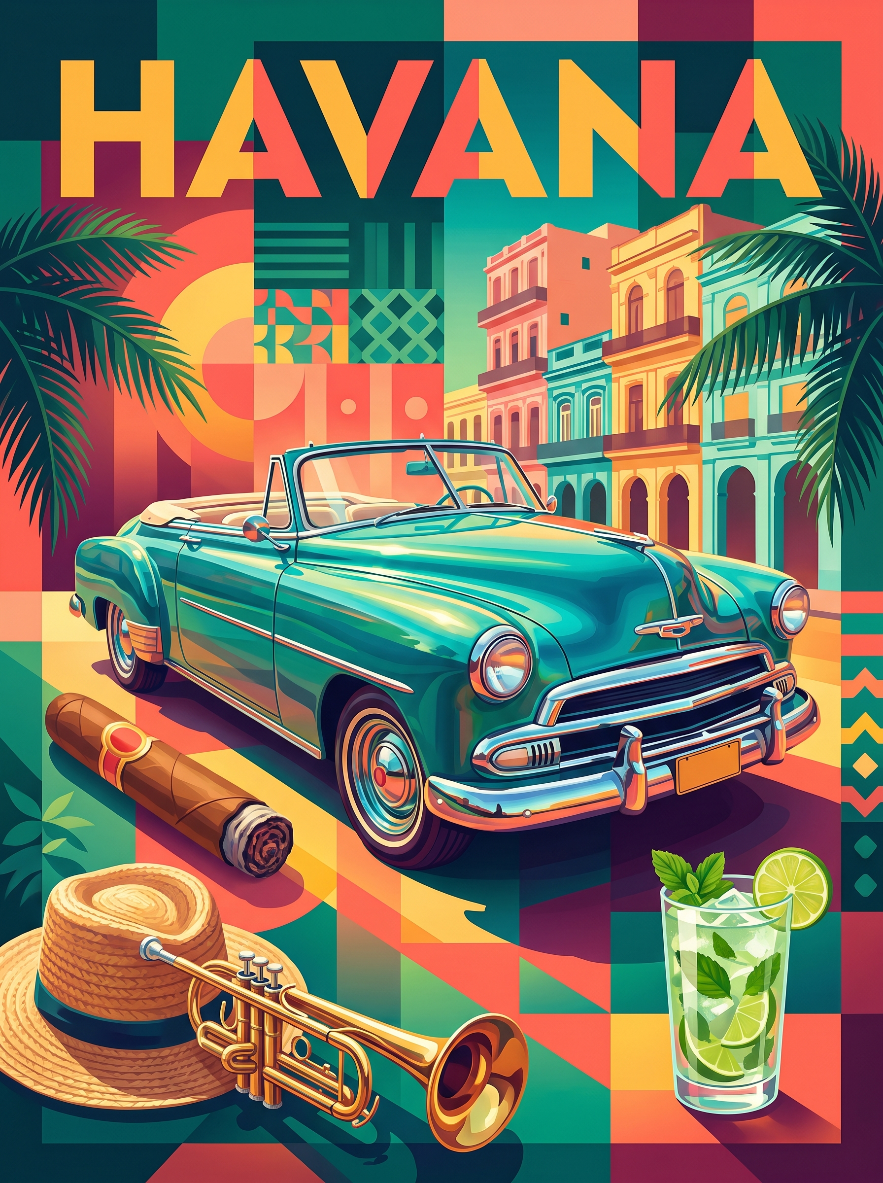 Havana Classic Car Mojito