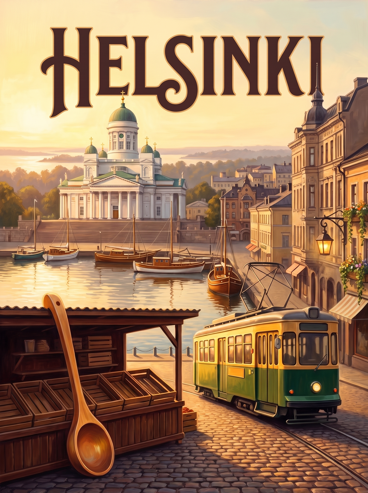 Helsinki Market Tram