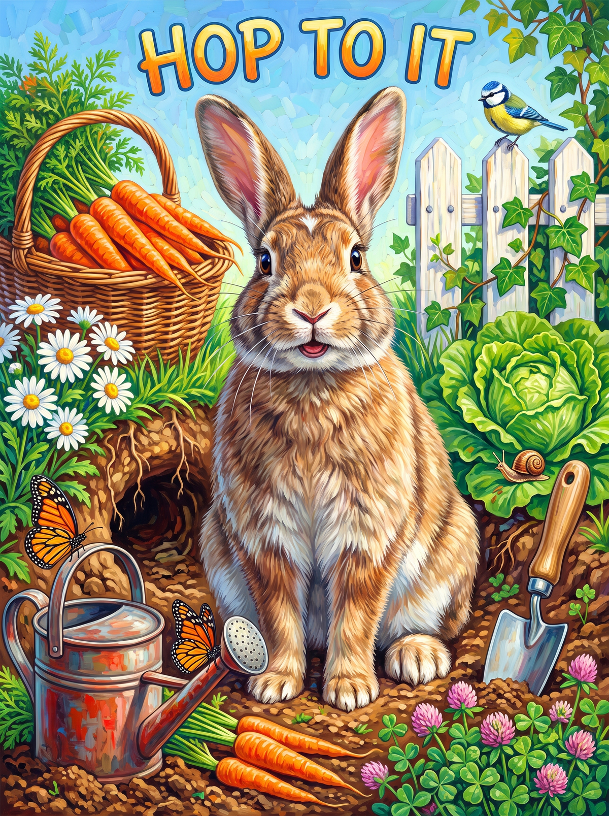 Hop To It Carrot Patch