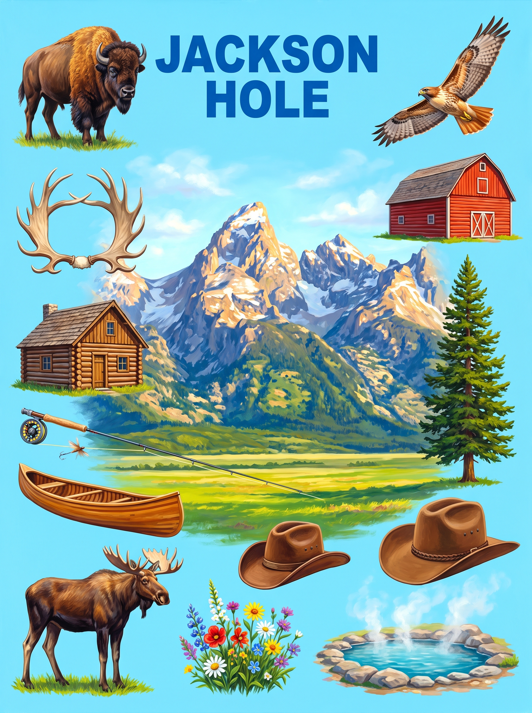 Jackson Hole Teton Range