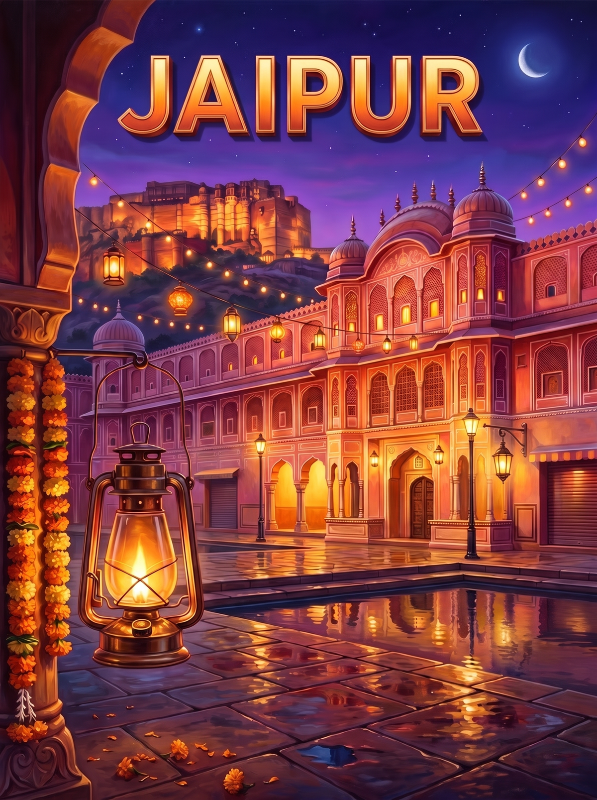 Jaipur Palace Lantern