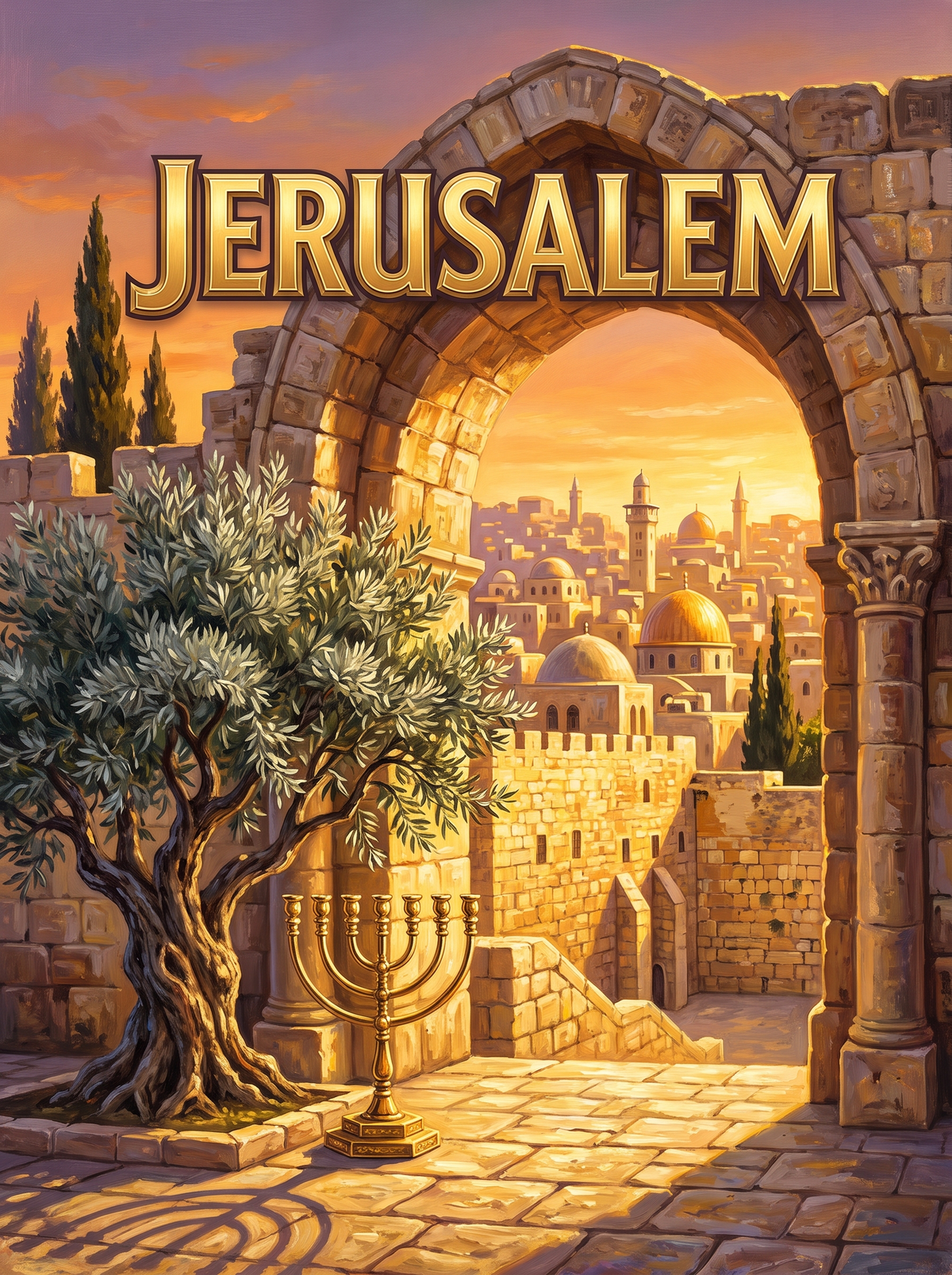 Jerusalem Old City Arch