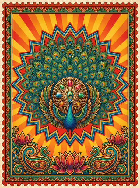Jewelled Peacock Throne