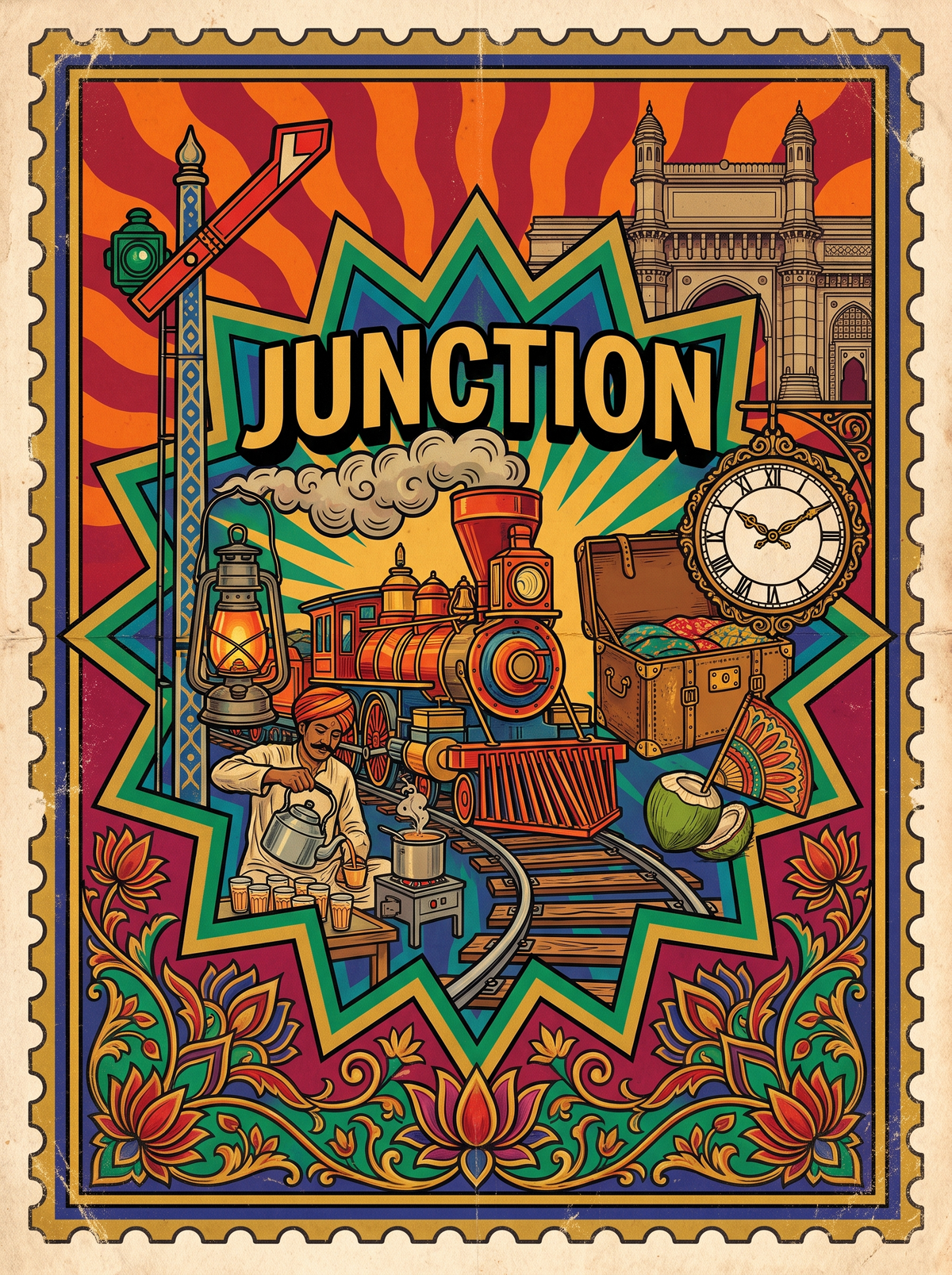 Junction Steam Train
