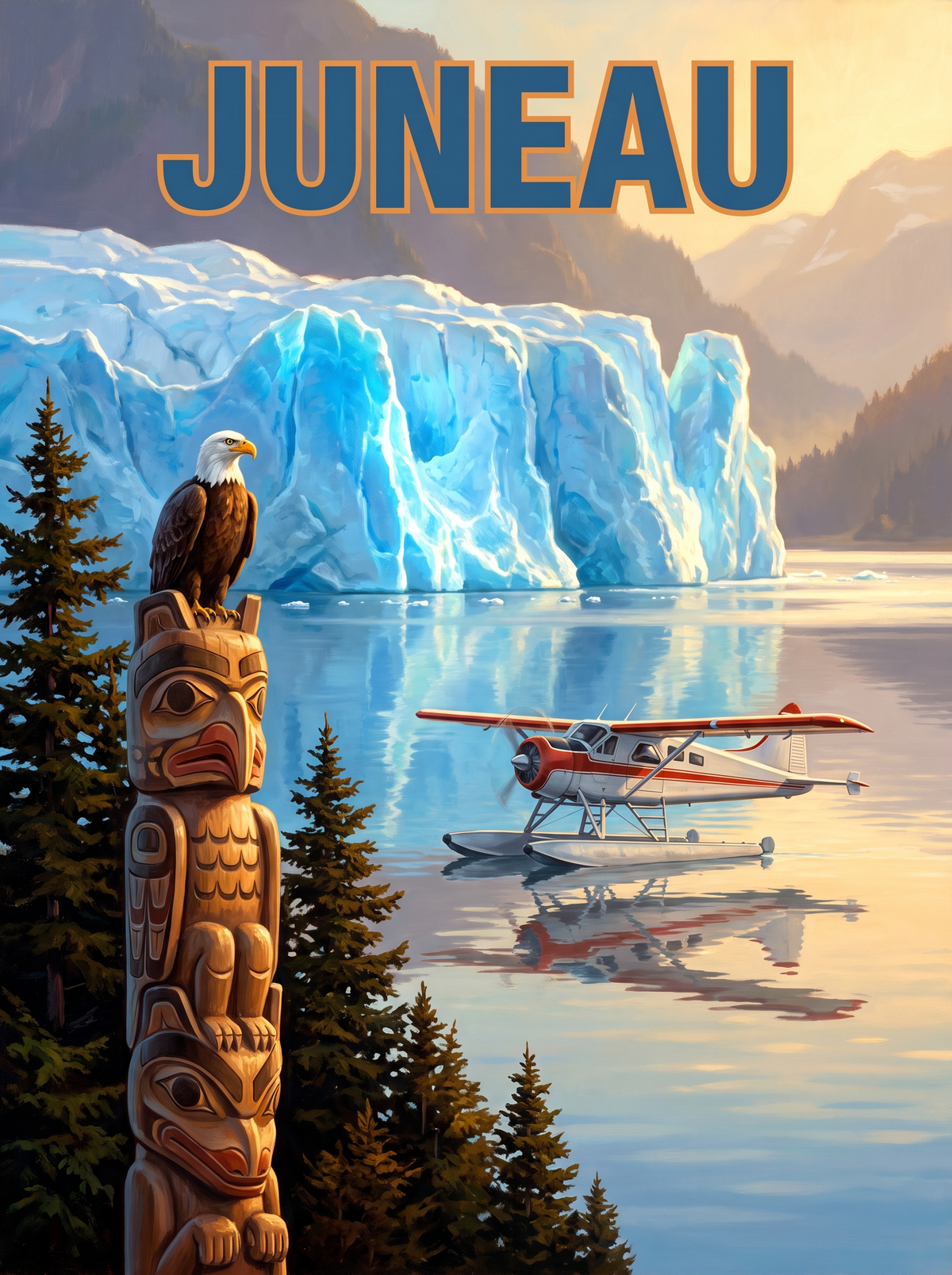 Juneau Glacier Seaplane