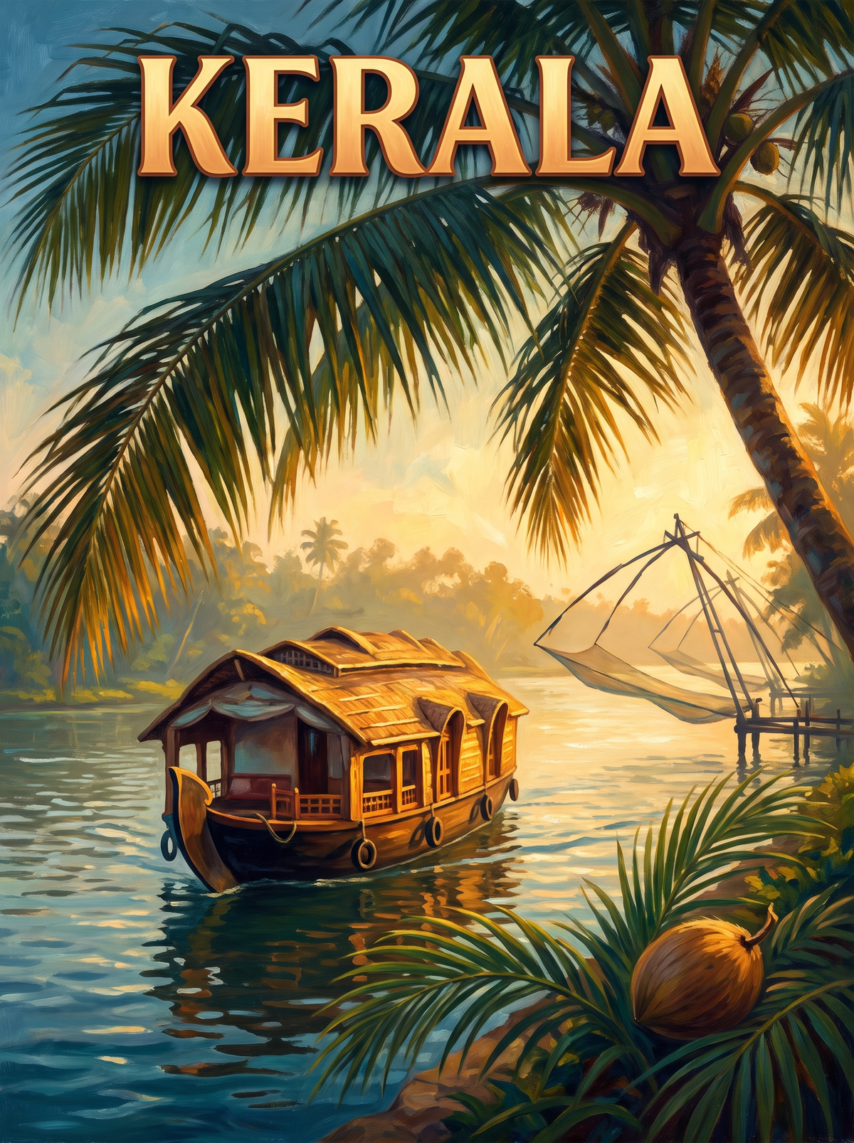 Kerala Backwater Houseboat