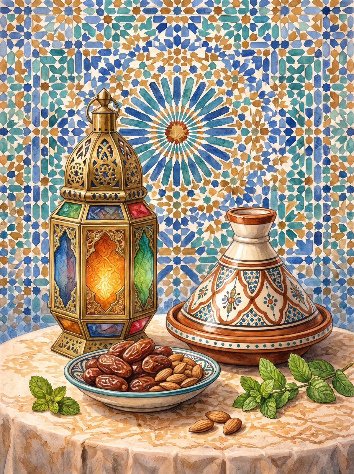 Lantern Tagine And Dates