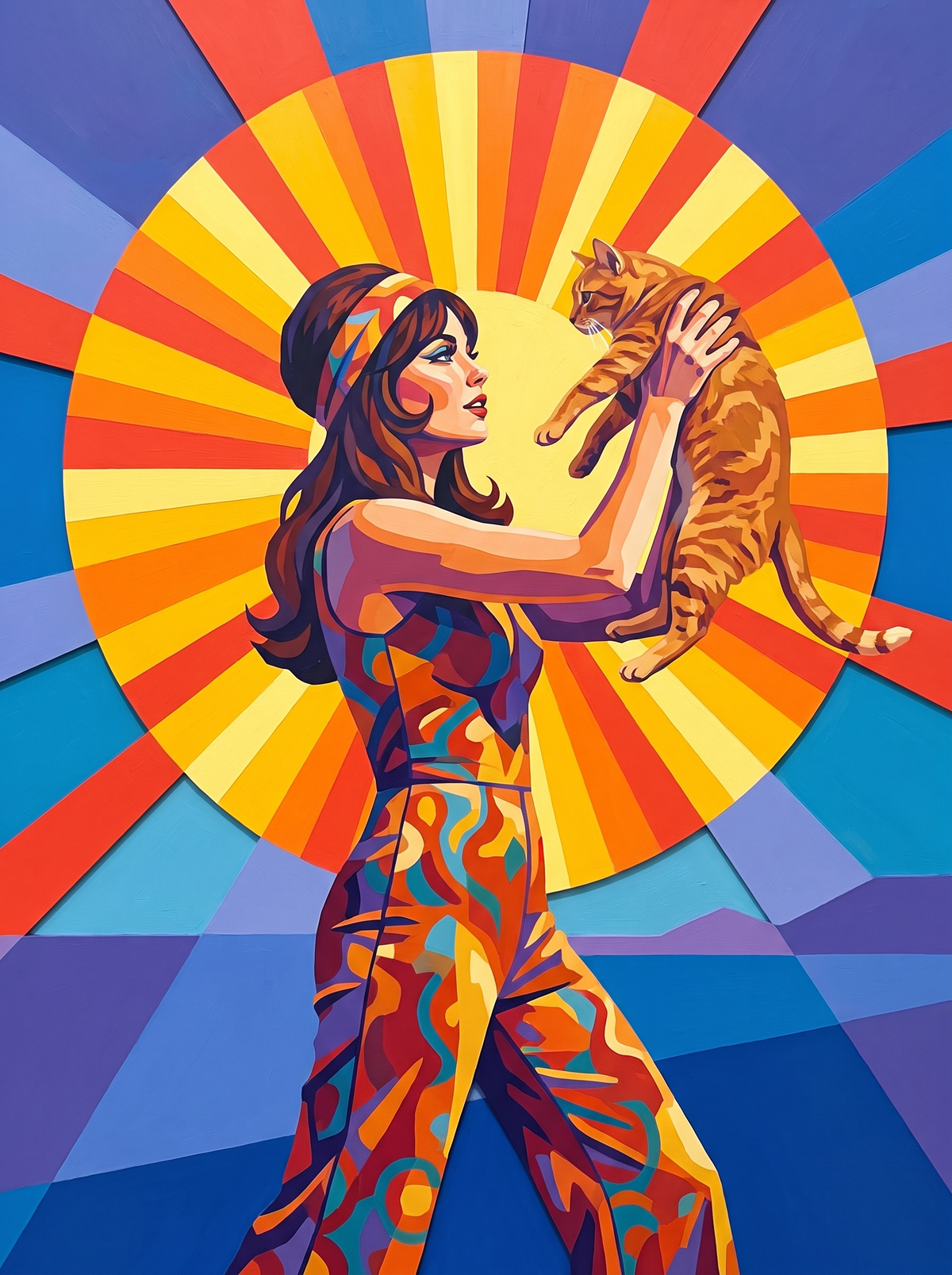 Lifting The Ginger Cat