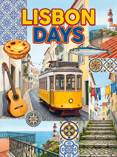Lisbon Days (150 Color Diamond Painting)