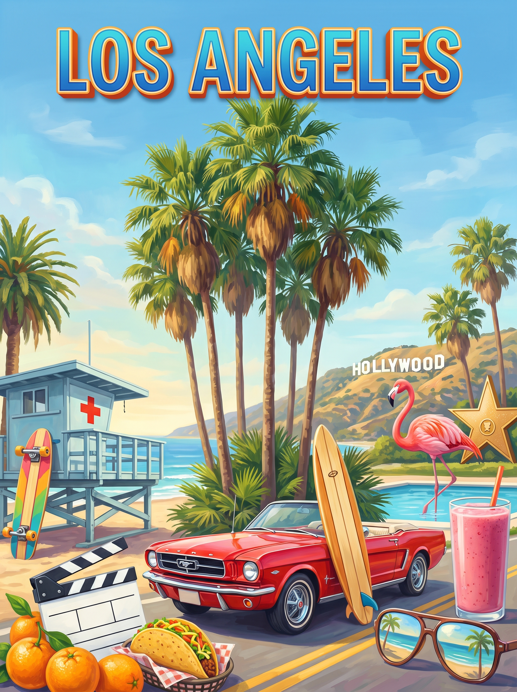 Los Angeles Hollywood Palms