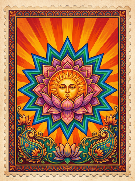 Lotus Sun Face