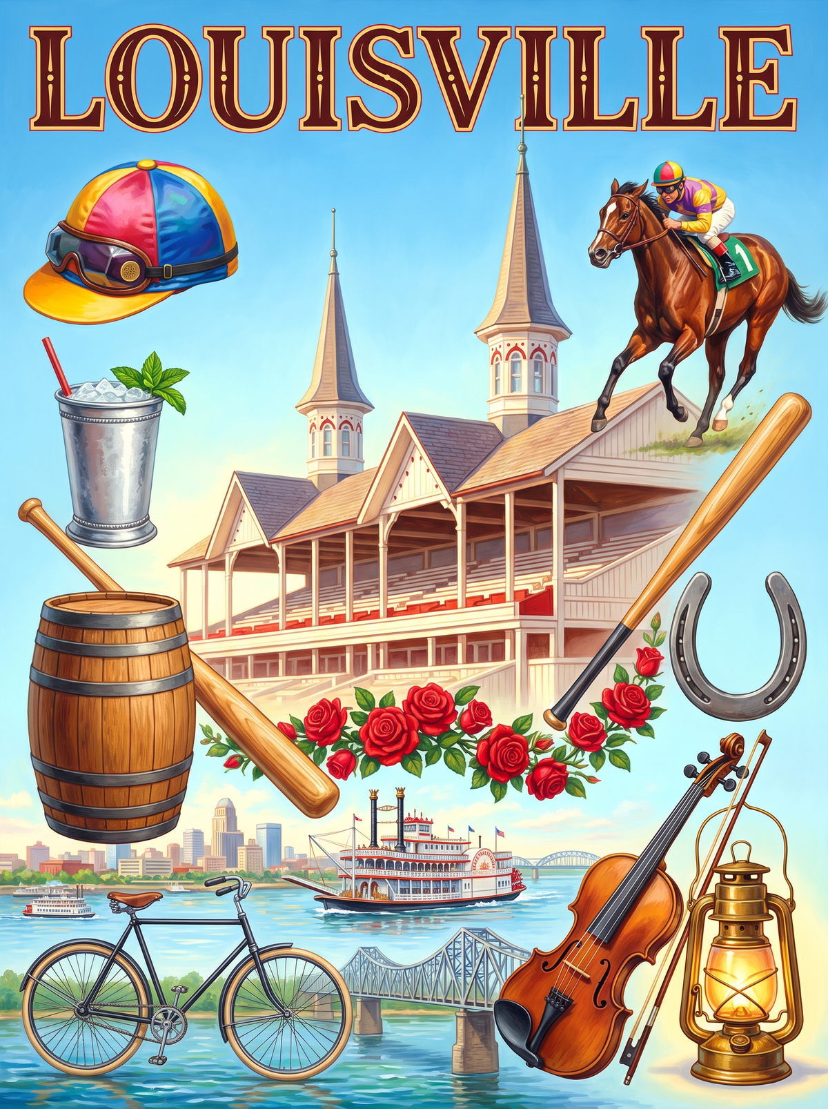 Louisville Derby Grandstand