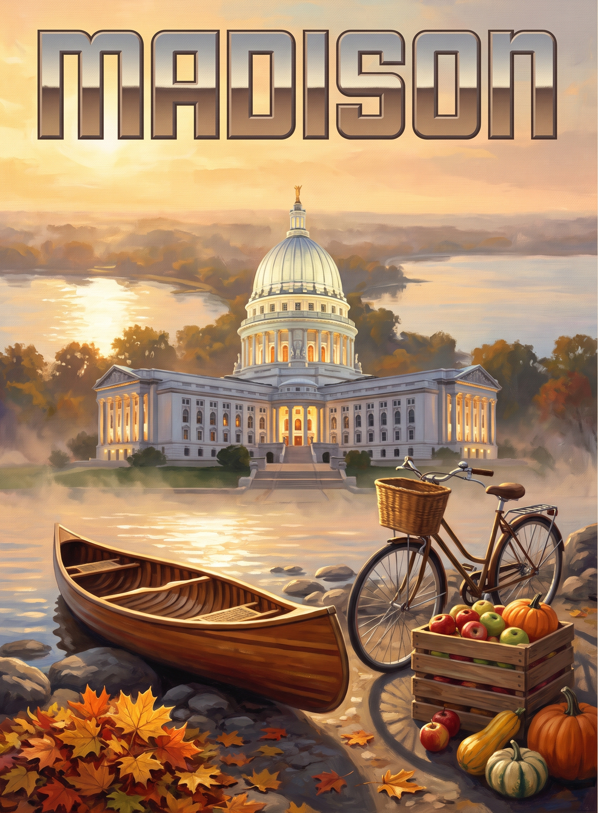 Madison Capitol Autumn