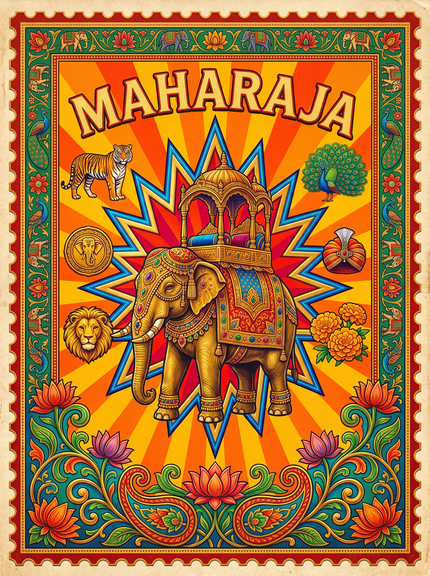 Maharaja Elephant Howdah