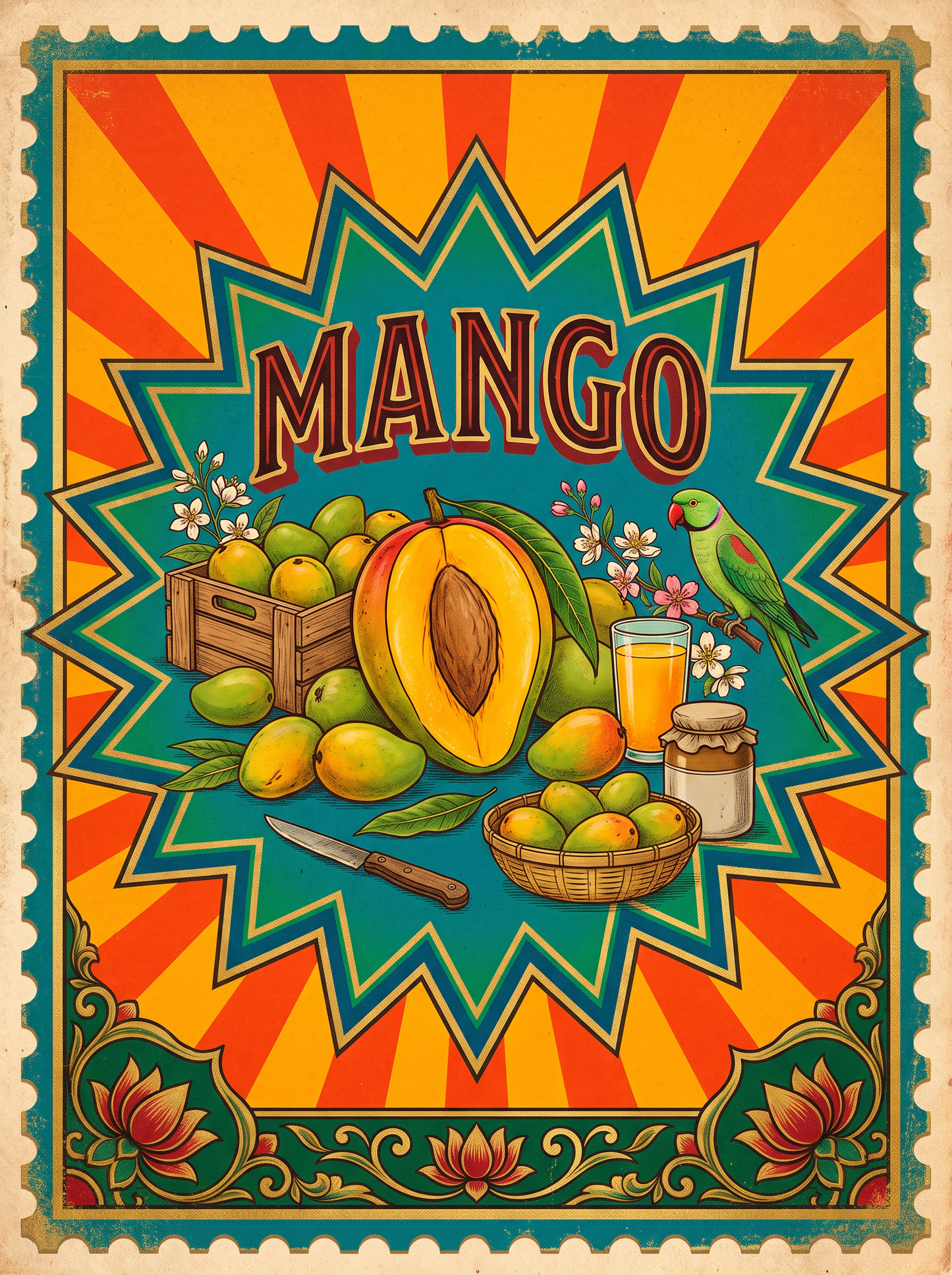 Mango Harvest Crate