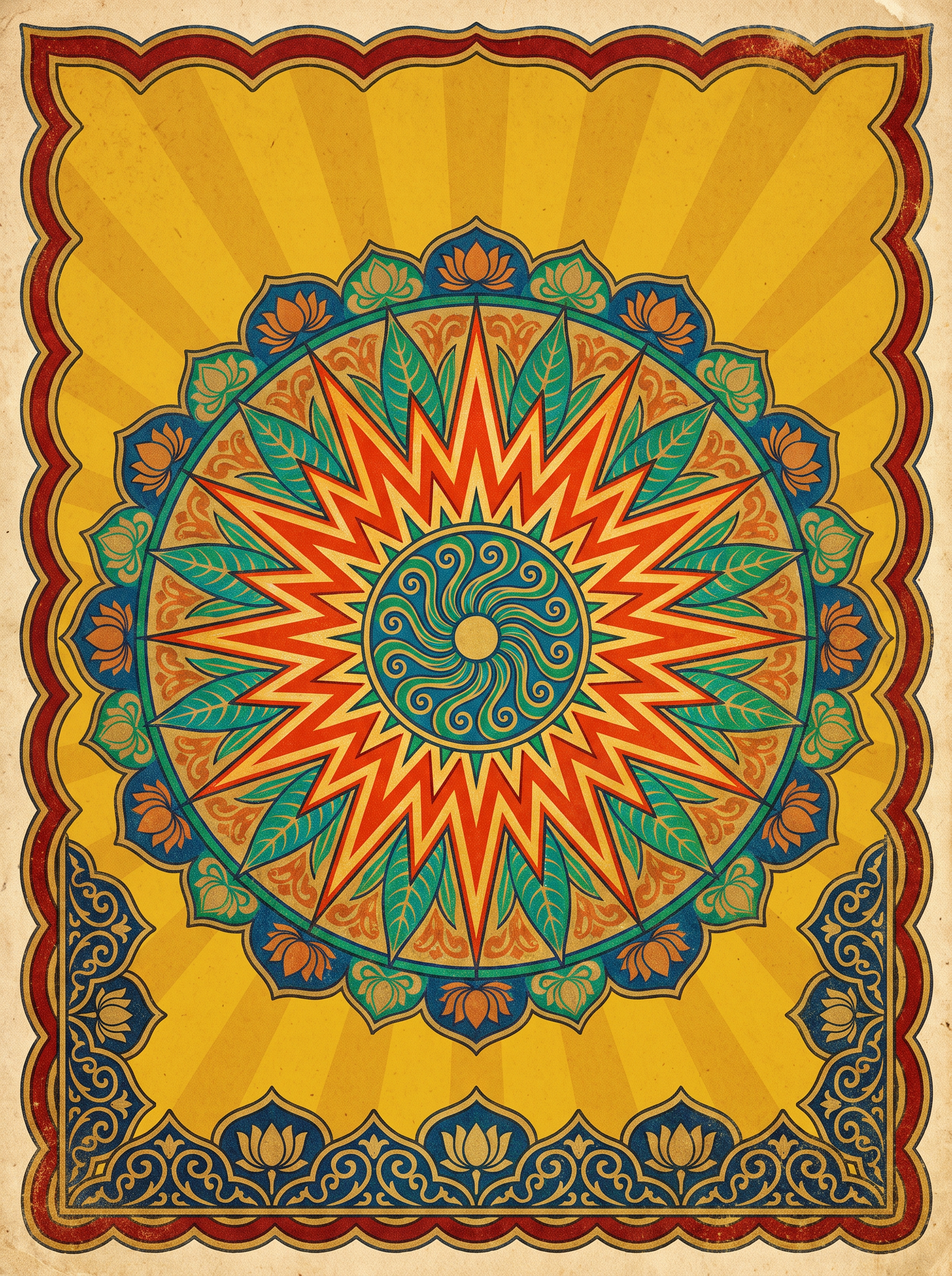 Mango Leaf Rosette