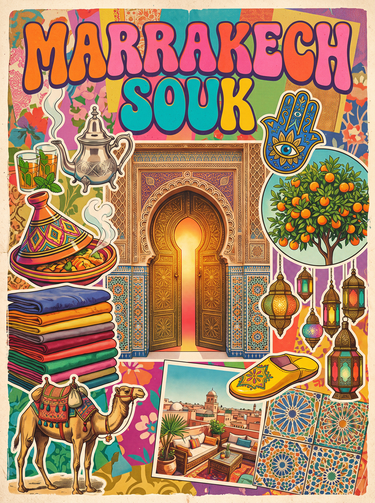 Marrakech Souk Tagine