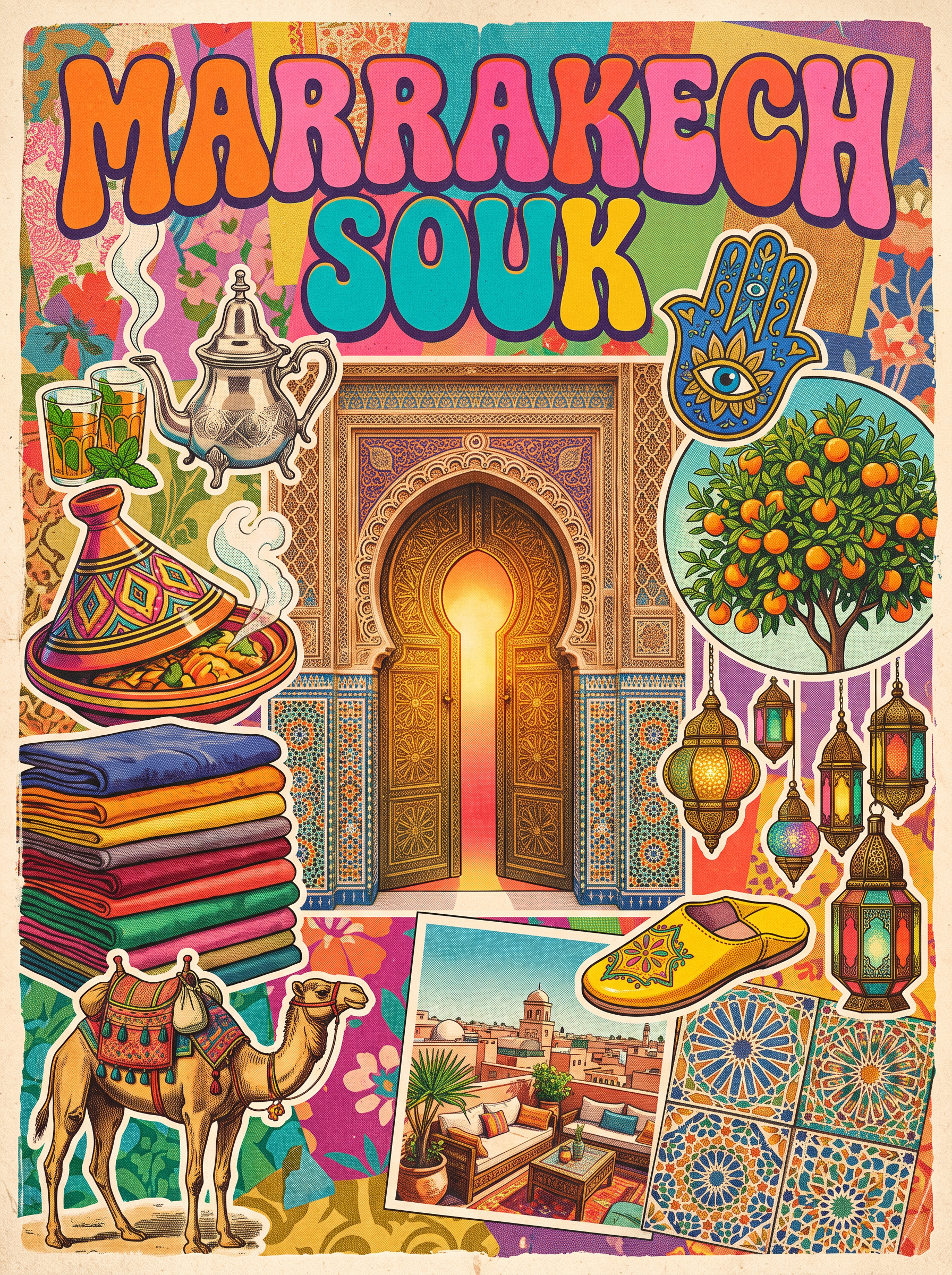 Marrakech Souk Tagine