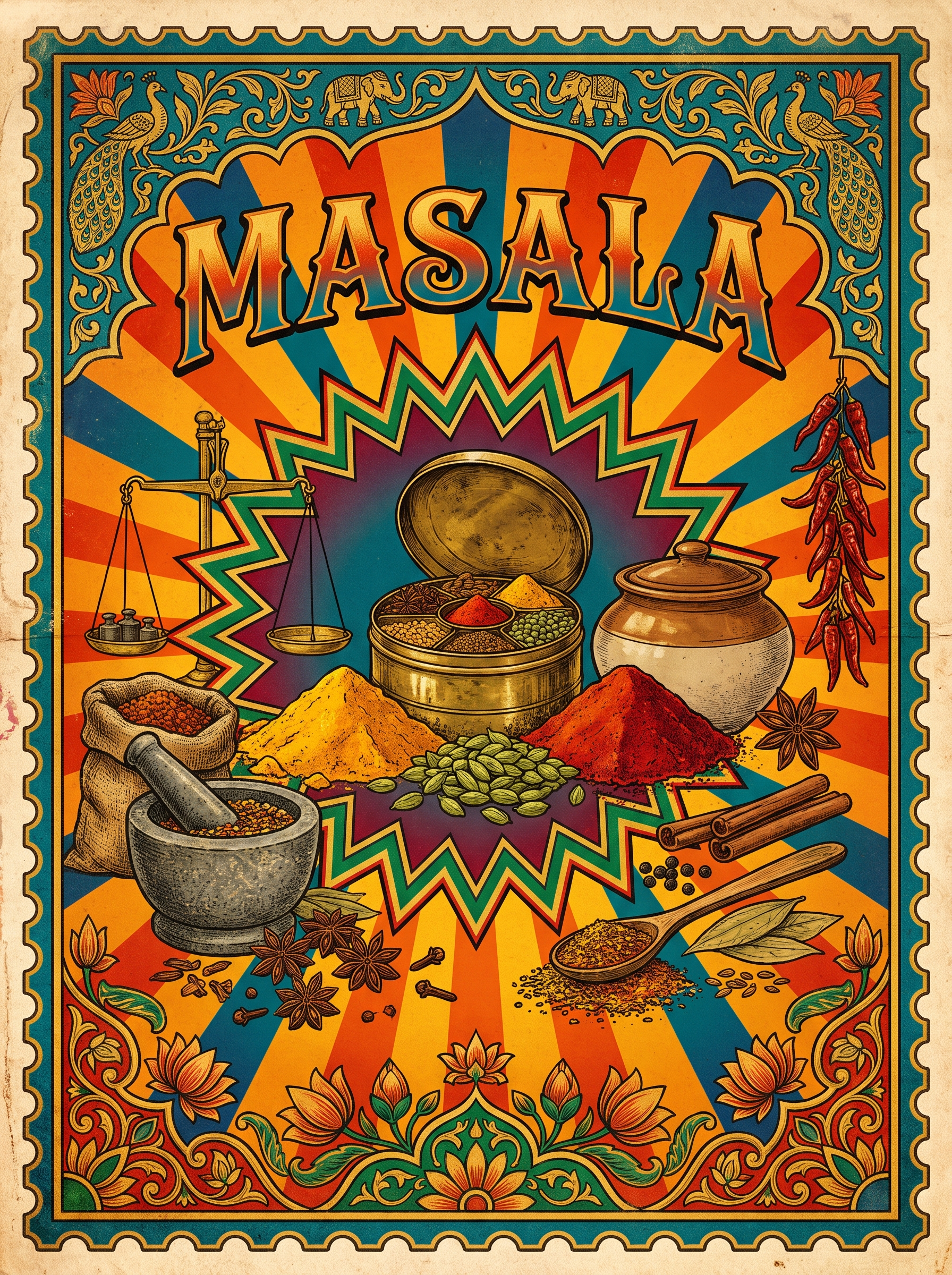 Masala Spice Stall