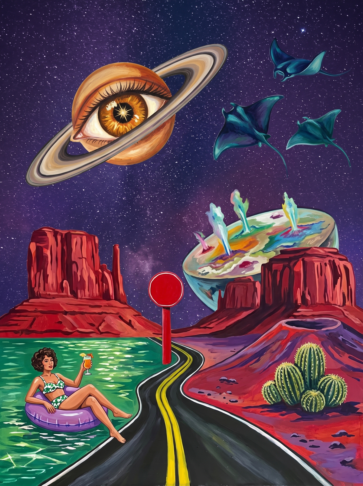 Mesa Highway Eye Planet
