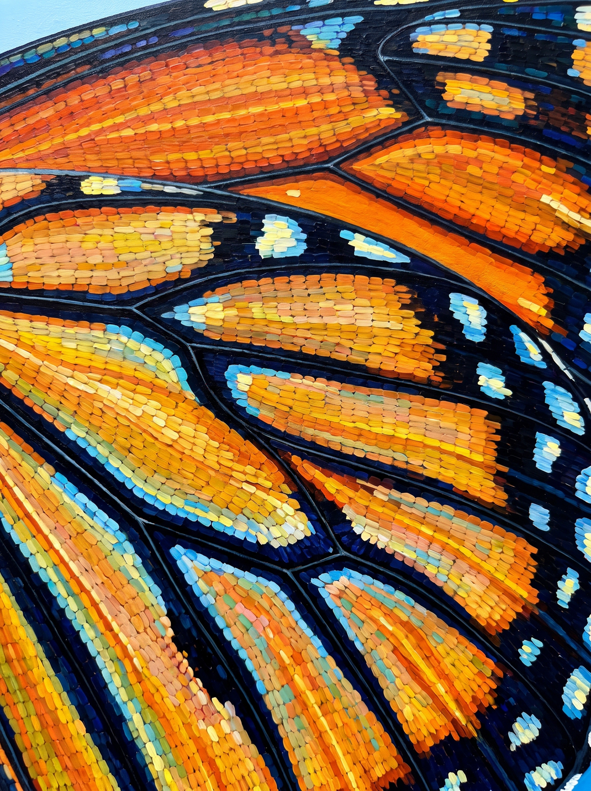 Monarch Wing Mosaic