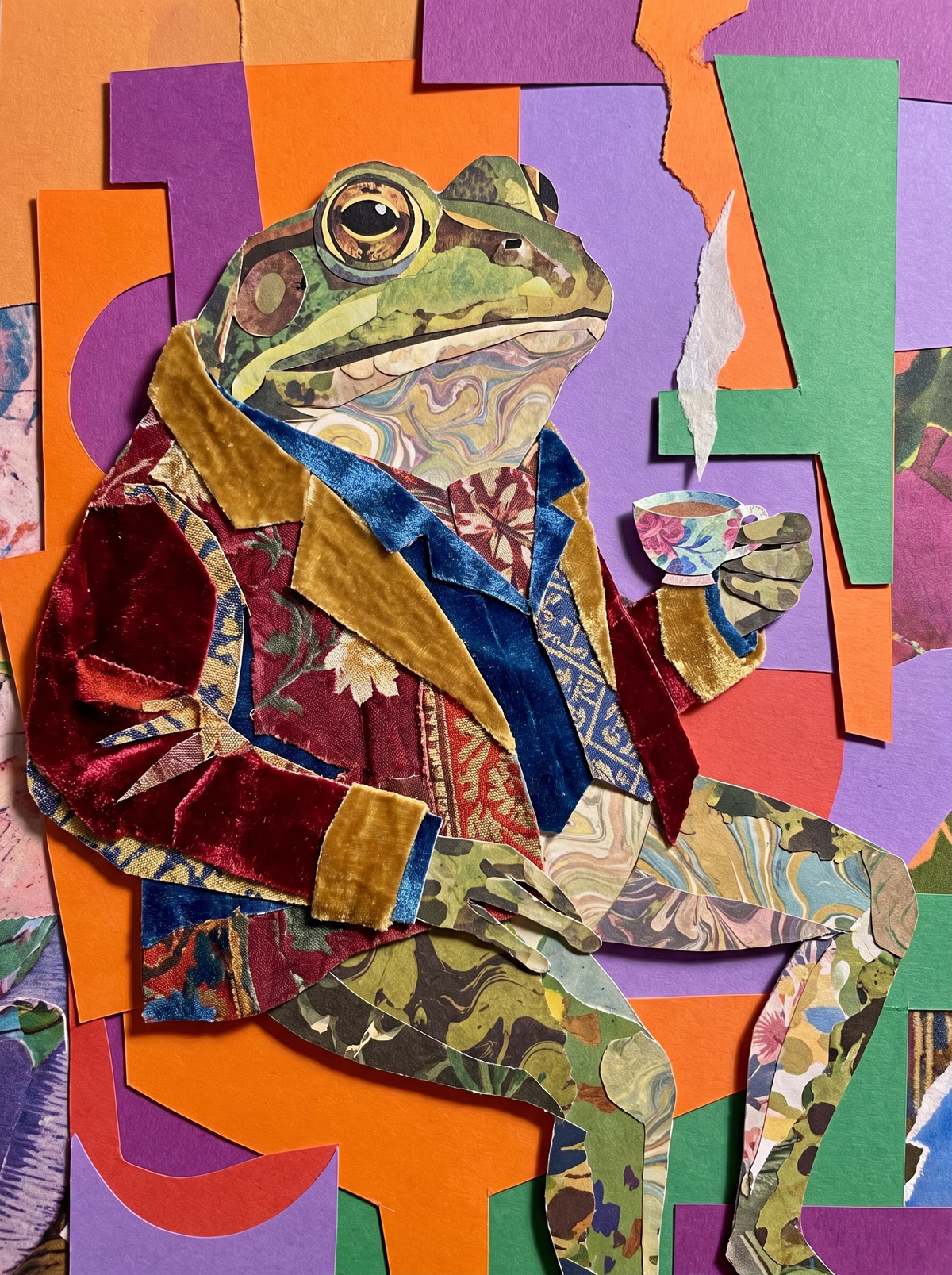 Monocle Frog Teatime
