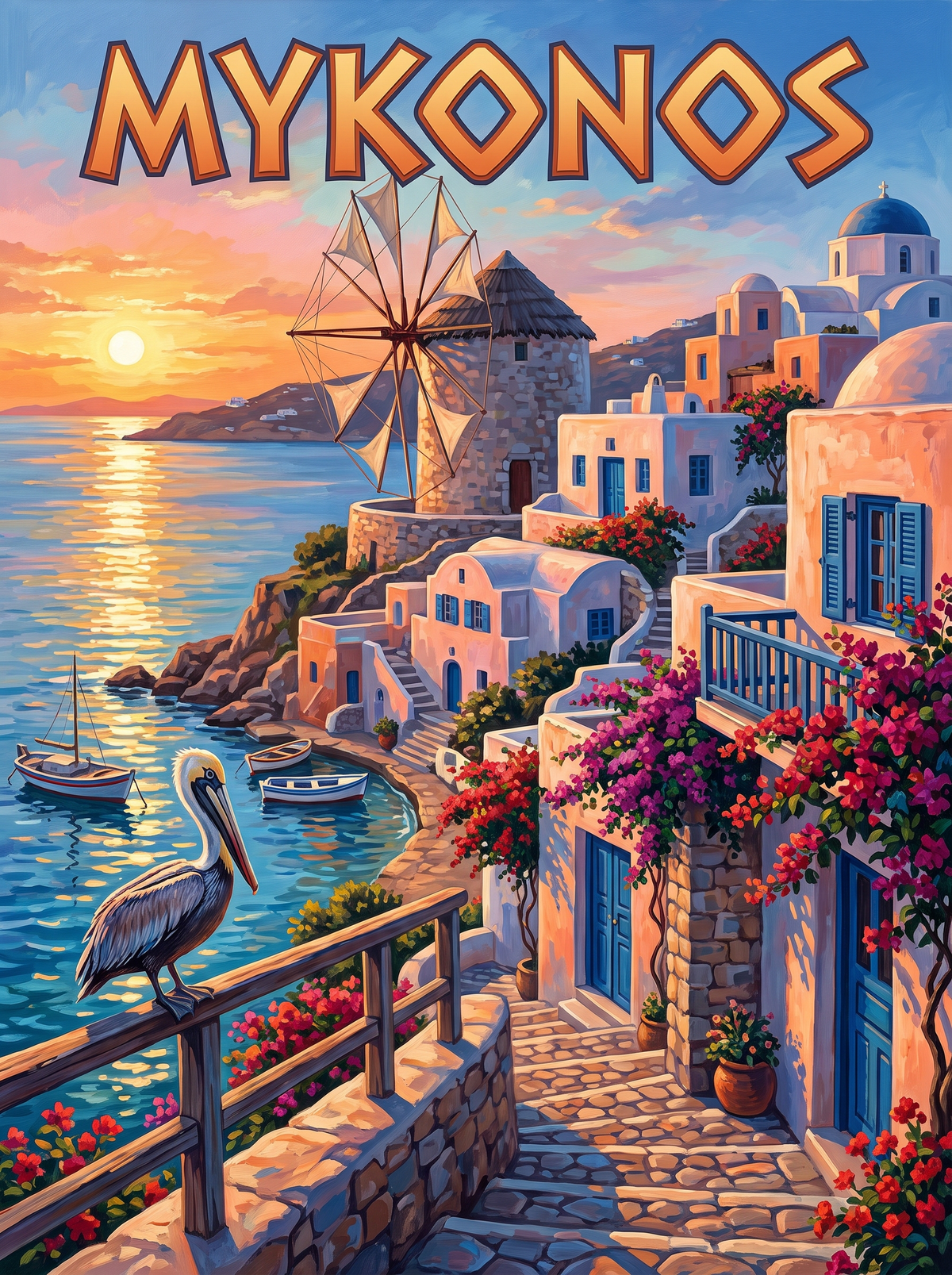 Mykonos Pelican Harbour