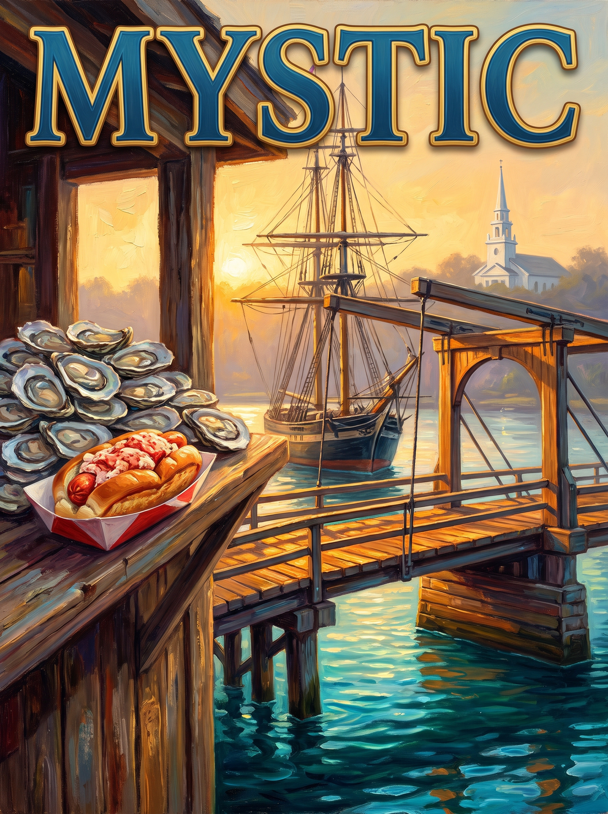 Mystic Drawbridge Oysters