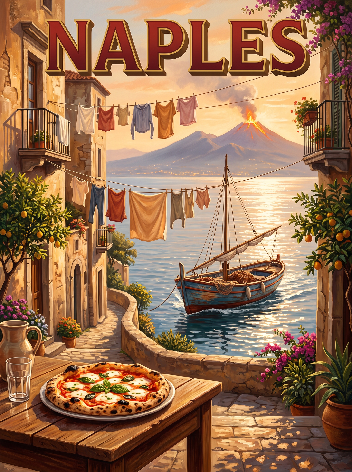 Naples Pizza Vesuvius