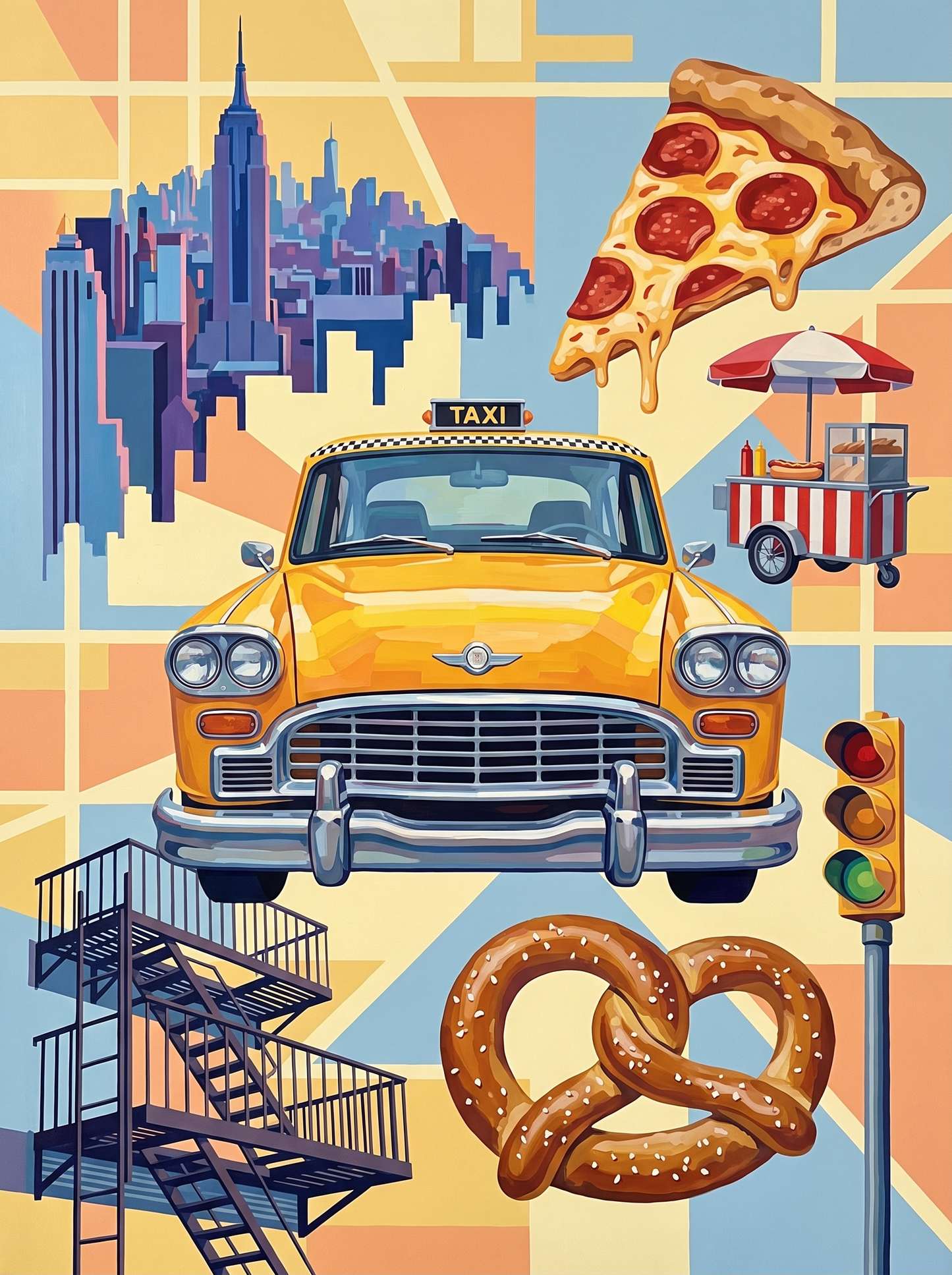 New York Yellow Cab Slice