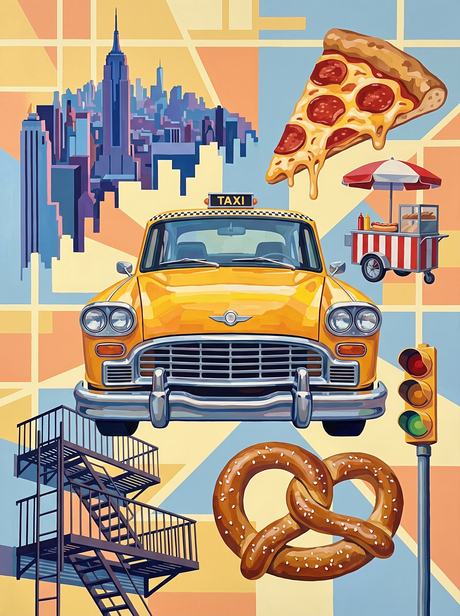 New York Yellow Cab Slice