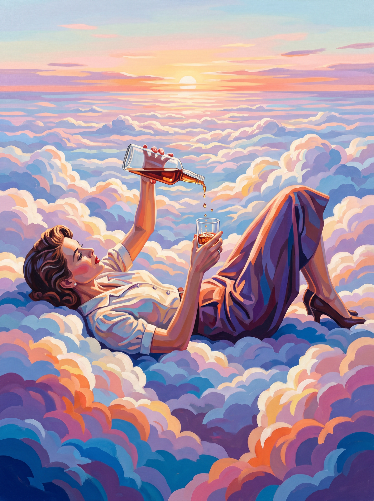 Nightcap On The Clouds