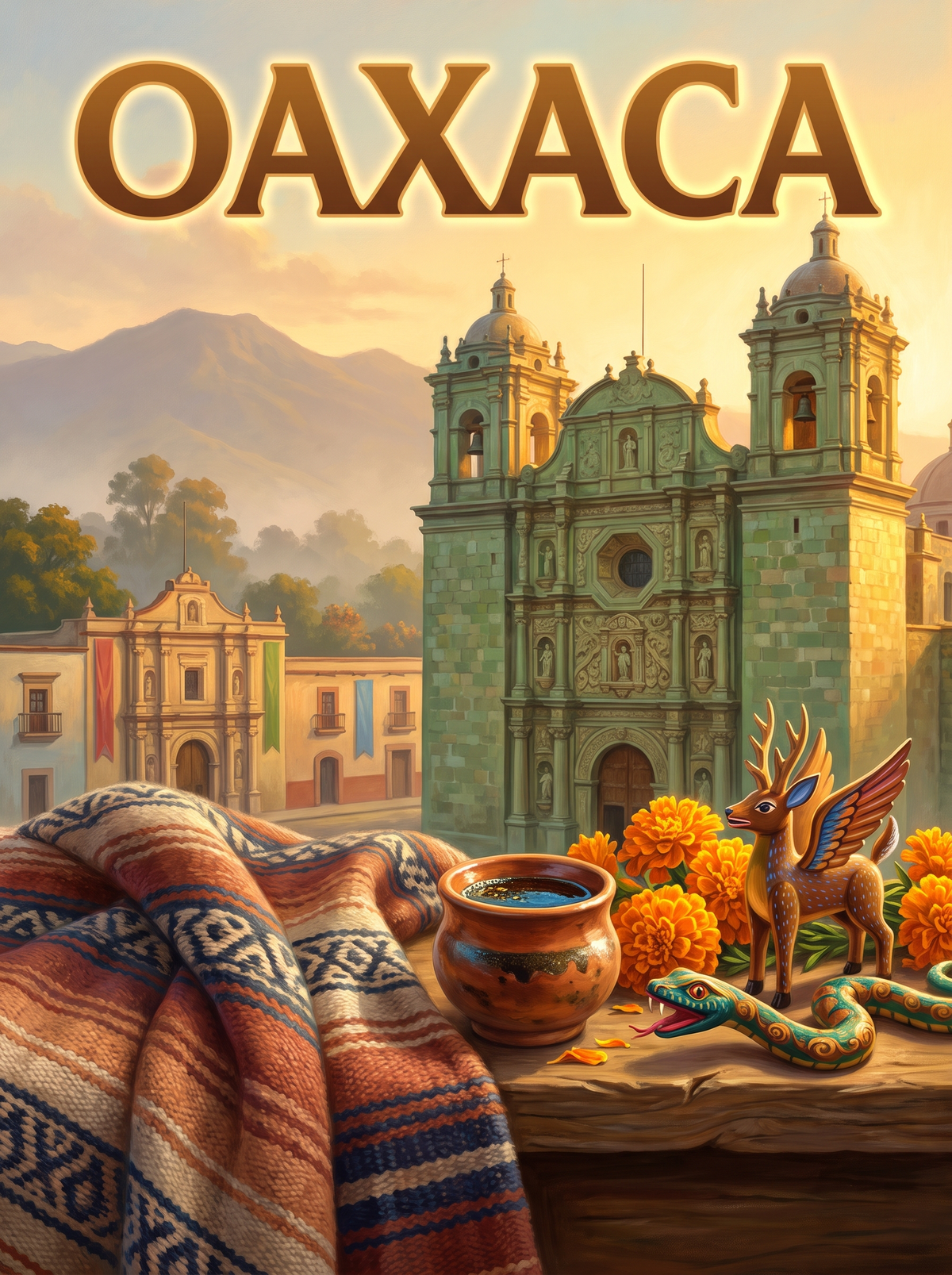 Oaxaca Cathedral Textiles