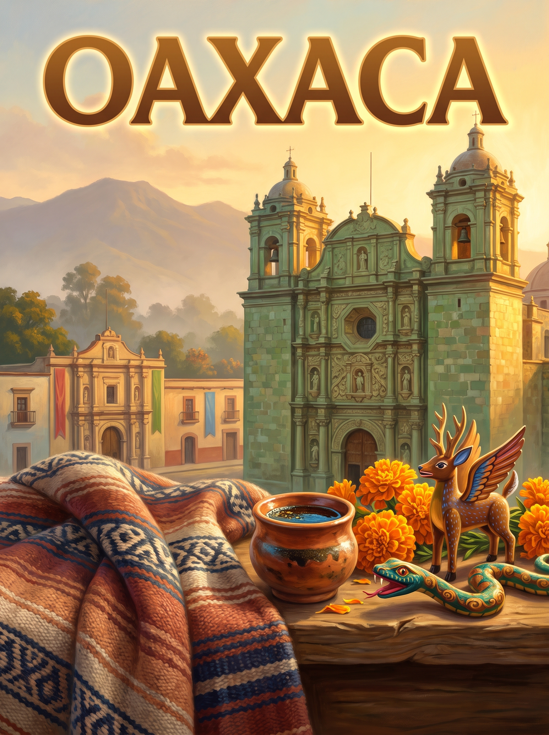 Oaxaca Cathedral Textiles