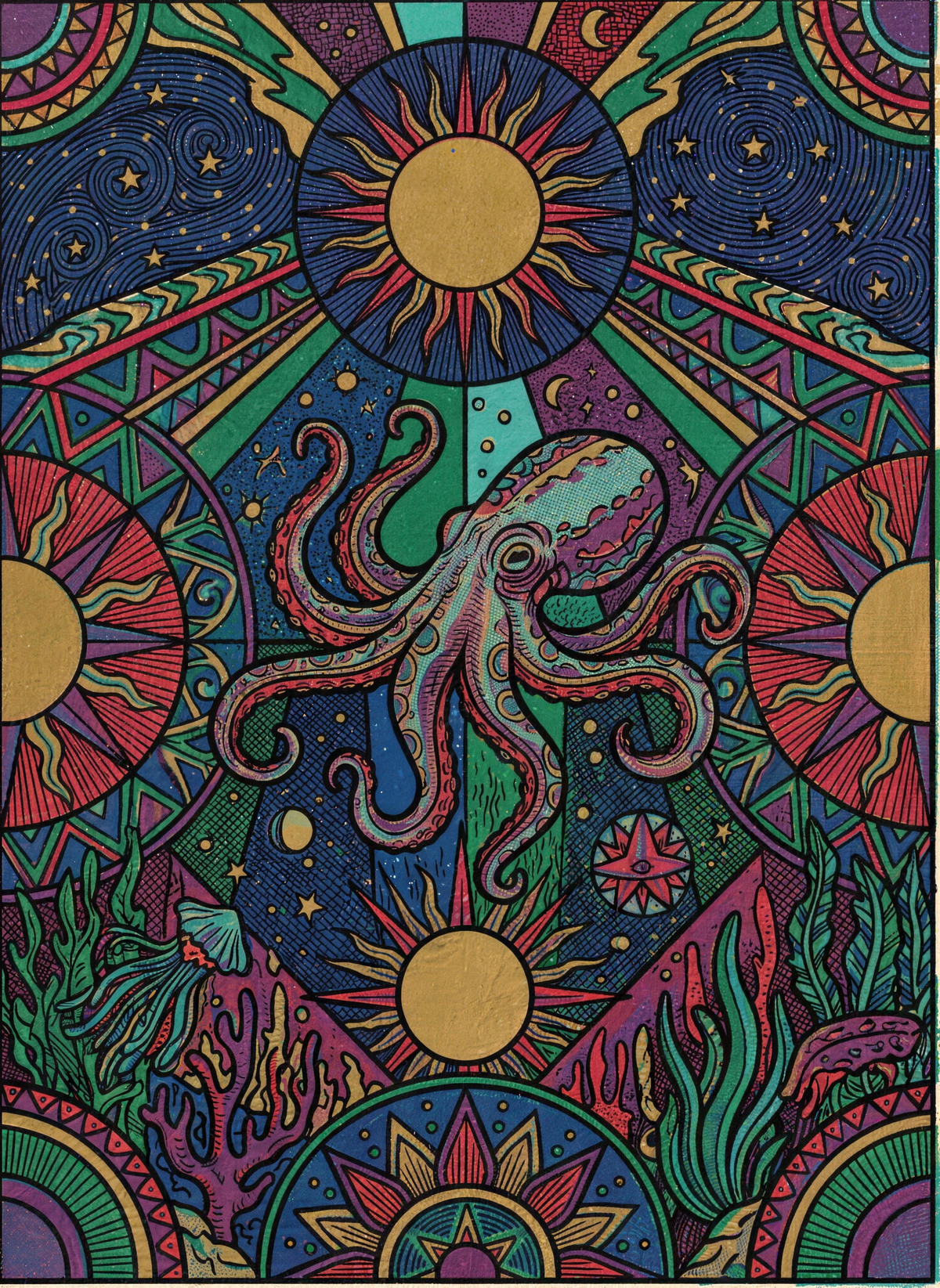Ocean Dreamer Octopus