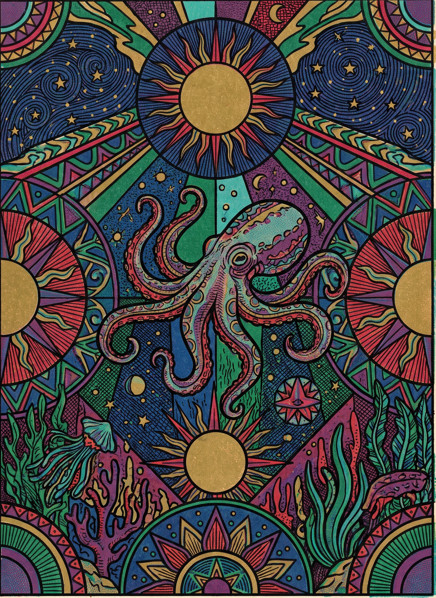 Ocean Dreamer Octopus