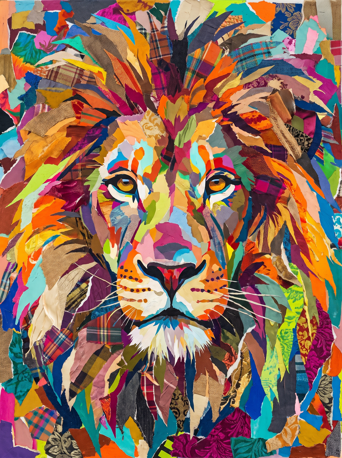 Patchwork Lion Mane