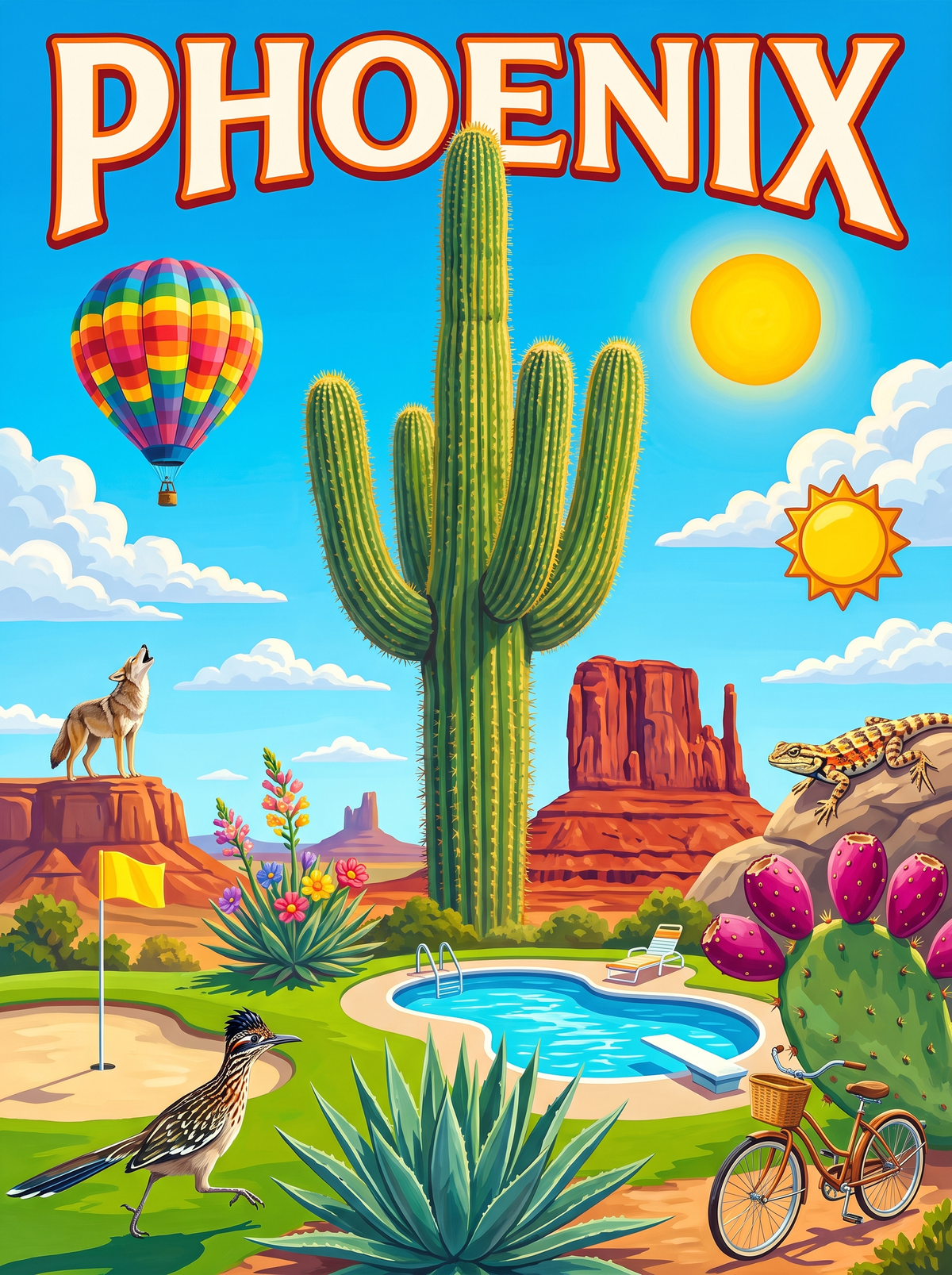 Phoenix Saguaro Desert
