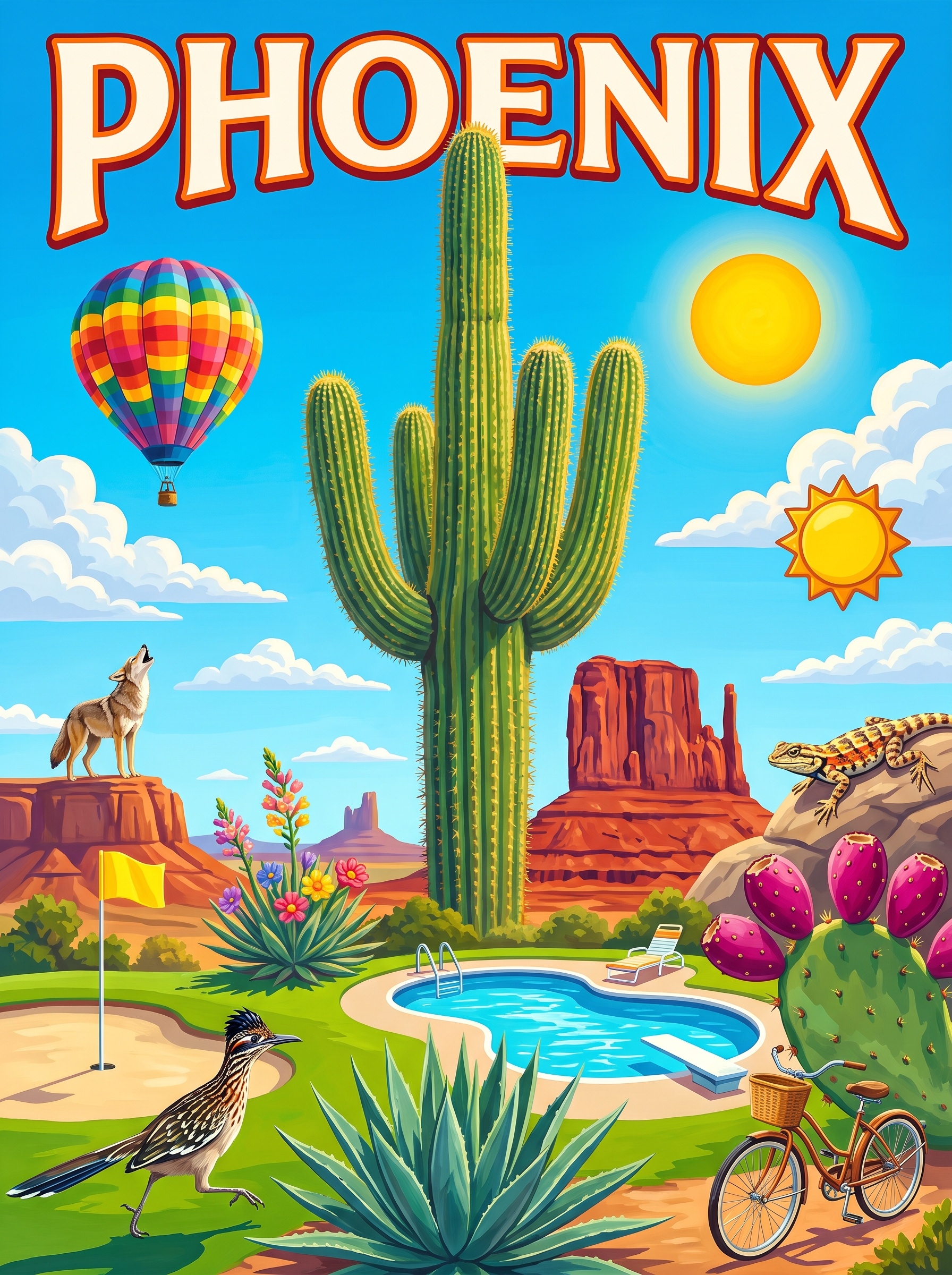 Phoenix Saguaro Desert